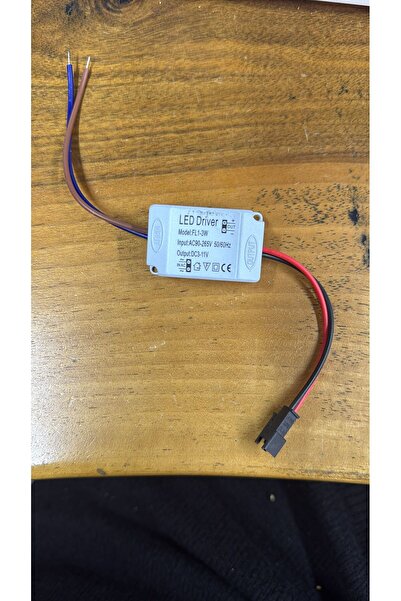 zerzembe 1-3X1 W Led Driver 350mA 3-12V Power Led Sürücü IP20 Power Led Driver