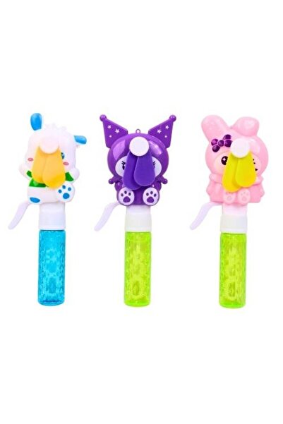 MEVEN مجموعة صابون فقاعات التجميل مع مروحة - أشكال كرتونية