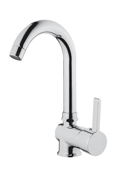 MegaVitrin صنبور حوض غسيل على شكل بجعة من تيما، مصنوع من الكروم |   خرطوشة 35...