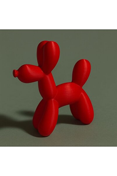 jeane home decor Büyük Boy 25cm Balon Köpek Biblo Obje Dekoratif Heykel, Mode...