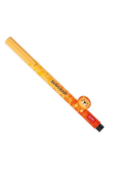 Legami "Kral" Aslan Hayvan Desenli Jel Kalem