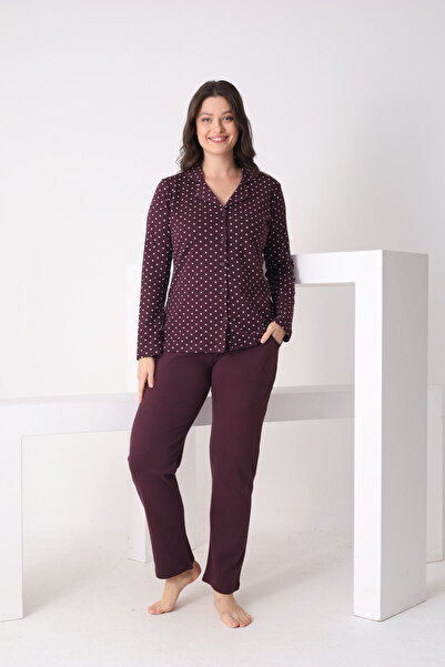 PİJAMANGEL Interlock Cotton Pajama Set