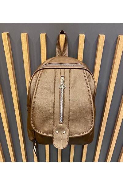 DAVID POLO SIRT ÇANASI Kadın Yumuşak Dokulu Çift Çapraz Fermuarlı Askılı ve S...