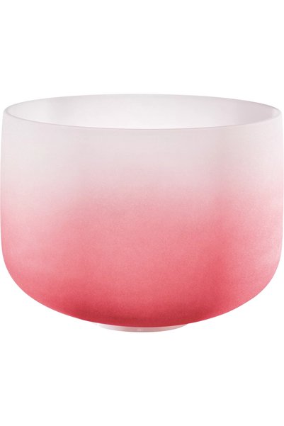 Meinl Sonic Energy CSBC14C Root Chakra 14’’ Crystal Singing Bowl Note C4 (Color Frosted Red)