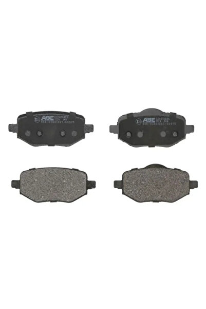 Abe Set Placute Frana Frana Disc Puntea Spate Citroen C4 10/C4 3 Ds Ds 3 / Ds...