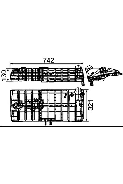 MAHLE Vas De Expansiune Racire Man F90/M90 Volvo FH12/FM12