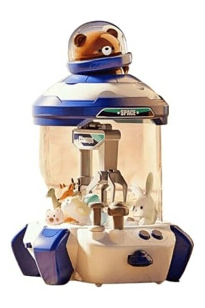 BLOOMING TIME آلة التقاط الدمى للأطفال بتصميم دب لطيف مع مؤثرات ضوئية وصوتية ...