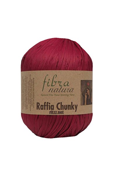 Fibra Natura Ράφια Χονκί 114-44 Μπορντό