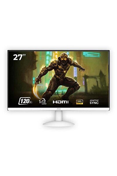 Aoc 27 inch FHD 120Hz 1ms IPS 3-side Borderless Monitor - White