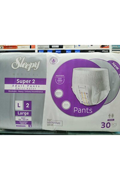 Sleepy SUPER2 EMİCİ KÜLOT LARG 2X30