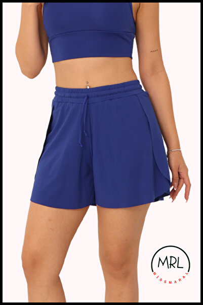 missmaral ΜΠΛΕ Γυναικείο σορτς 2 στρώσεων για αθλήματα και κολύμβηση – Γρήγορ...