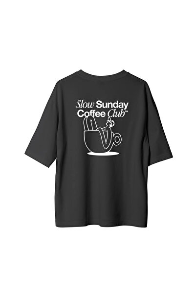 CANDLEMASTORE Slow Sunday - Oversized T-Shirt