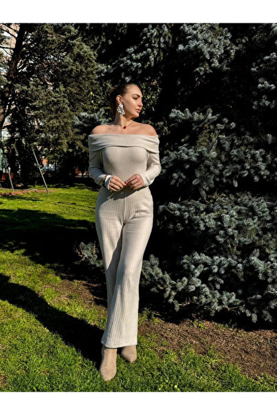 GENCULUS    بذلة نسائية بأكمام طويلة وياقة مادونا