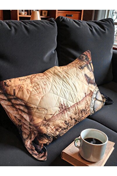 Evimora Home Decorative Digital Printed Pillow Case |   Modern Patterned Sofa...