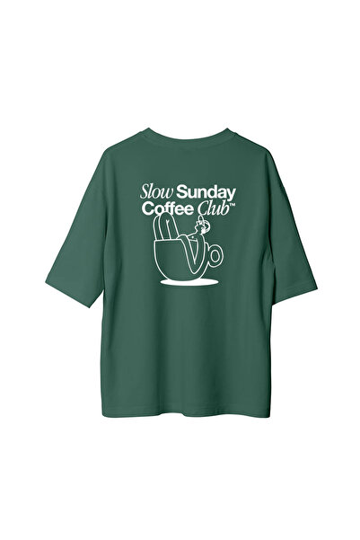 CANDLEMASTORE Slow Sunday - Oversized T-Shirt