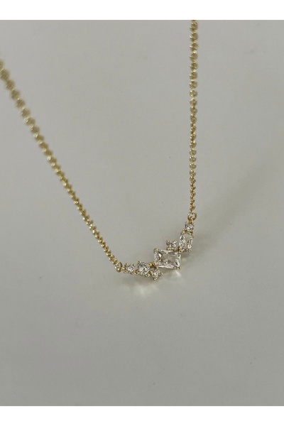 Nua Bijou Zarif Taş Dizi Kolye