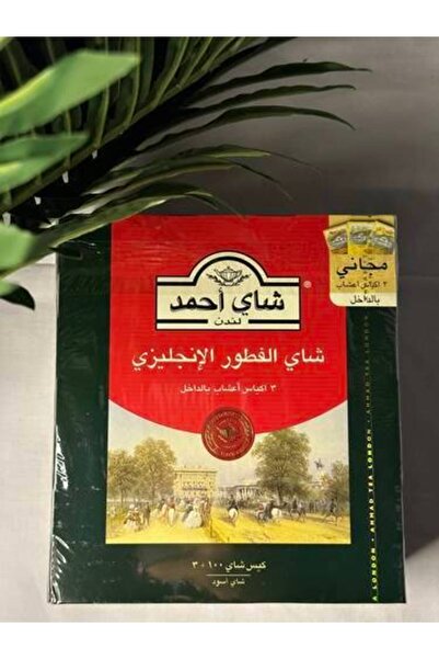Ahmad Tea شاي الإفطار الإنجليزي، 100 كيس شاي