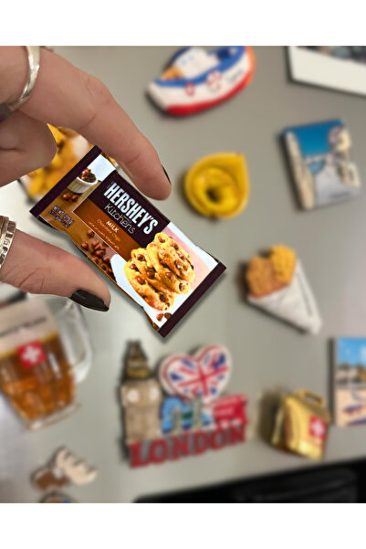 Magnet مغناطيس ثلاجة تذكاري رقائق شوكولاتة هيرشيز – تصميم أنيق لعشاق الشوكولاتة