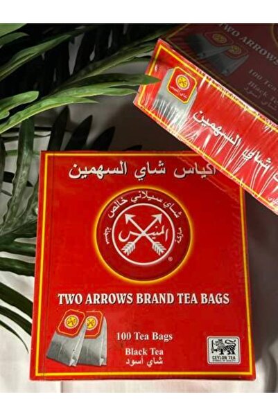 Meven Set Beauty أكياس شاي المنسي (السهمين) الأحمر - 100 كيس