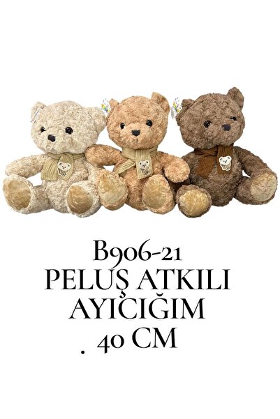 MuditaToys PELUŞ ATKILI AYICIĞIM UYKU ARKADASI SEVGİLELER GÜNÜ