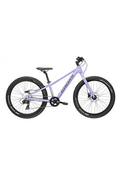 Kross S.A. Bicicletă Kross Lea Jr 2.0 24 Violet Violet Negru
