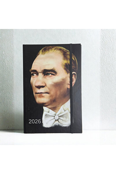 Lizy Atatürk 2026 Tarihli Günlük Ajanda – Premium Sert Kapak, Özel Baskı