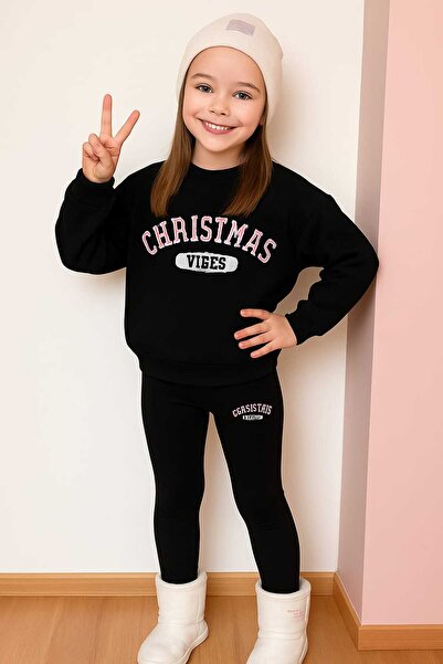 ESLA KİDS Set din două piese pentru fete de tranziție din material textil