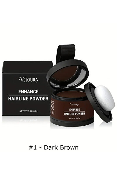 loura Pudră Colorantă Păr, Acoperire Rădăcini și Păr rar, Cu Oglindă și Buret...