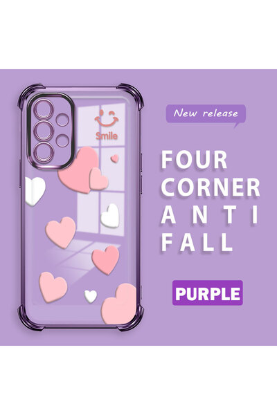 Hontinga حافظة متوافقة مع هاتف سامسونج جالاكسي A52 5G، حافظة هاتف من السيليكو...