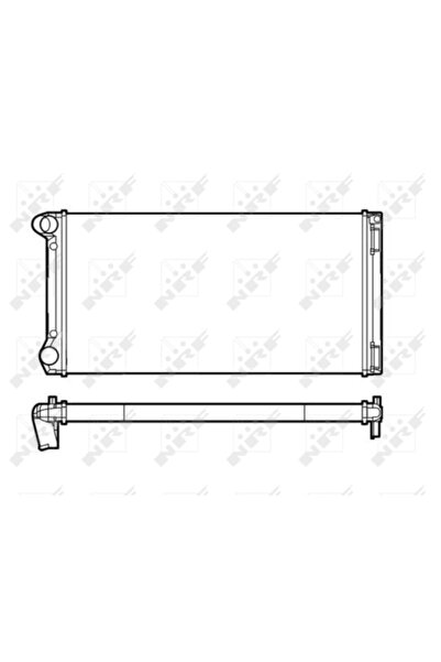 NRF Radiator Racire Motor Fiat Idea/Punto Lancia Musa