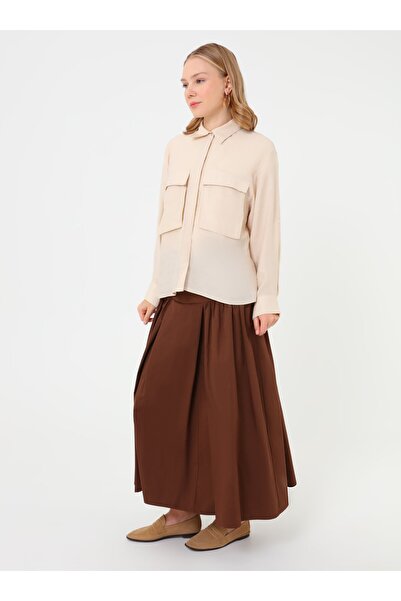 Refka بلوزة / قميص - لون حجري - حصري