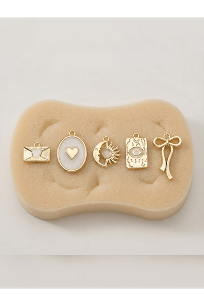 PURE BERRY KOLYE UCU GOLD SOFT RENKLER 5'ADET GÖRSEL İLE BİREBİR KOLYE UCU