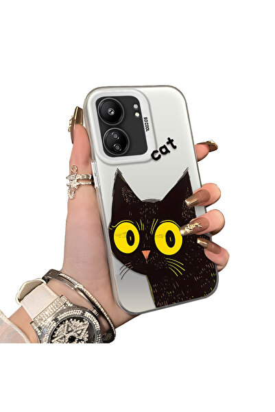 ucuc جراب هاتف شاومي ريدمي 13C متوافق مع الحماية الصلبة من السيليكون المقاوم ...