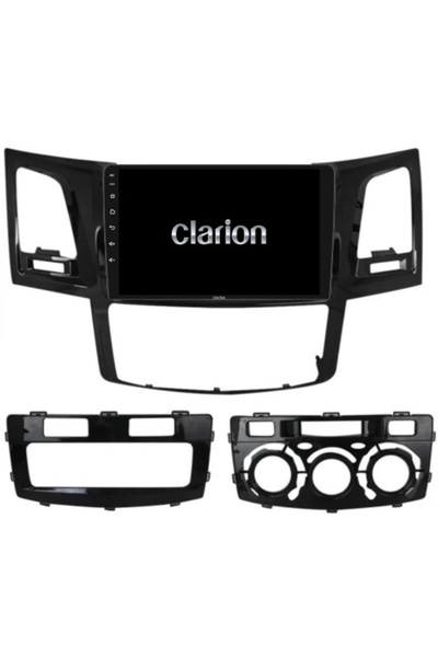 Clarion Navigation for Toyota Hilux (2005-2015) 9-inch 4GB RAM 64GB 8-core