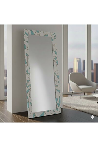 kids town Boy Ayası Dekoratif MDF Kenar UV Baskılı Ayna -70x160cm | Modern Du...