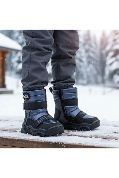 OEM Cizme de zăpadă impermeabile pentru copii, efect termic, interior îmblăni...