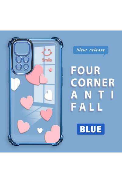 Hontinga حافظة متوافقة مع هاتف Xiaomi Redmi Note 11، حافظة هاتف من السيليكون ...