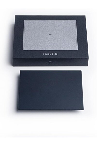 novium حامل أقلام هوفربين معدني، ملحقات مكتبية للرجال (فضي)