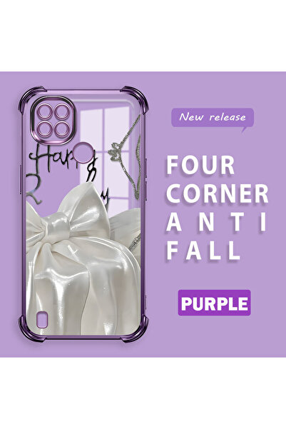 ucuc غطاء حماية من السيليكون الشفاف المقاوم للسقوط ومقوى بأربعة زوايا متوافق ...