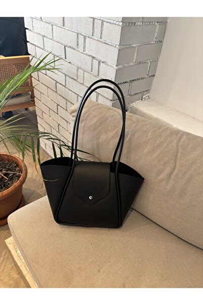 LEVA Deri makyaj çantalı omuz çantası