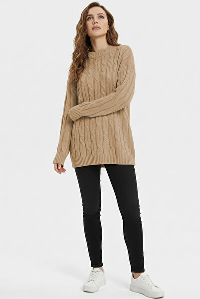 My City 51110 - Stylish Comfortable Glittery Women's Knit Long Sweater