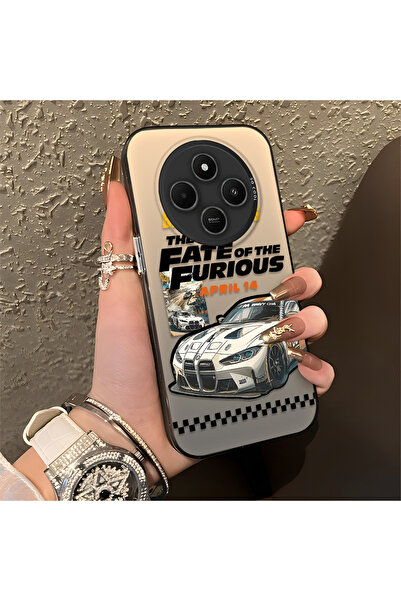 ucuc جراب هاتف شاومي ريدمي 14C متوافق مع شبكة الجيل الرابع، مصنوع من السيليكو...