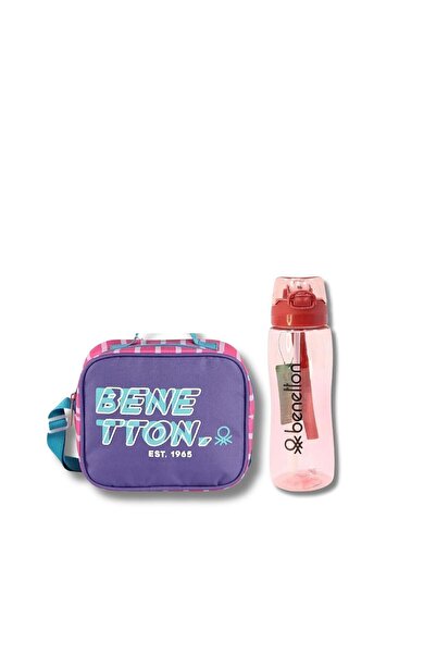 United Colors of Benetton .School Set / Lunch Box, Water Bottle GIFT!