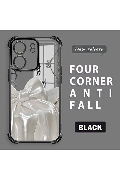 ucuc غطاء حماية شفاف من السيليكون مضاد للسقوط ومقوى في الزوايا الأربع متوافق ...