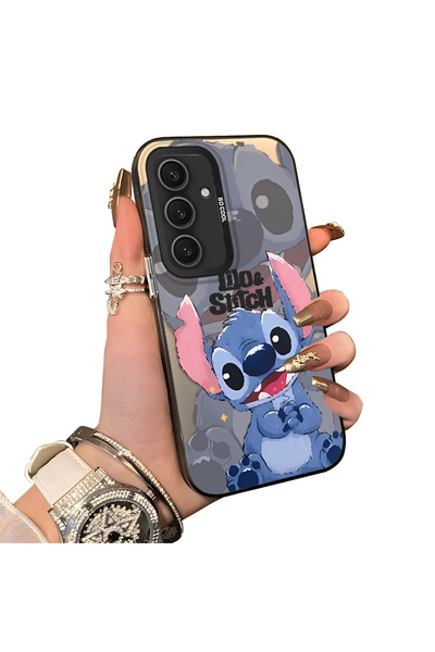 ucuc حافظة سيليكون متوافقة مع هاتف سامسونج جالاكسي S24 بلس ذات حافة صلبة ومضا...