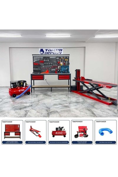 TAKPOWER Motosiklet Servis Kurulum Paketi