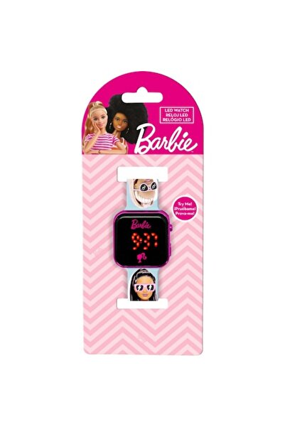 Euroswan Ceas digital pentru copii, Colecția Barbie, LED, PVC, 21.5x0.5x3.5cm