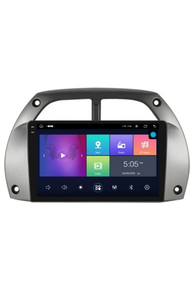 Piloton Navigație dedicată pentru Toyota RAV4 (2000-2005) 2K QLED, 4GB RAM, 6...