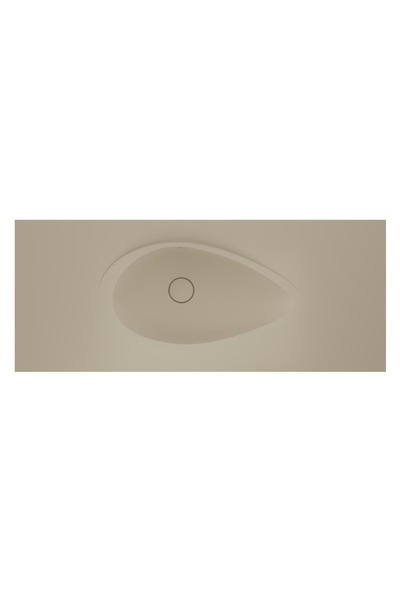 RealStone Avocado Modern Granit Banyo Lavabosu Kapuçino