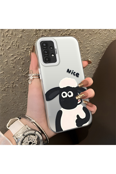 ucuc حافظة سيليكون متوافقة مع هاتف سامسونج جالاكسي A13 ذات حافة صلبة ومضادة ل...